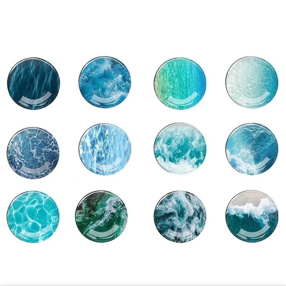 Set of 12  “Ocean” themed/coloured Magnets 🧲 - Picture 5 of 5